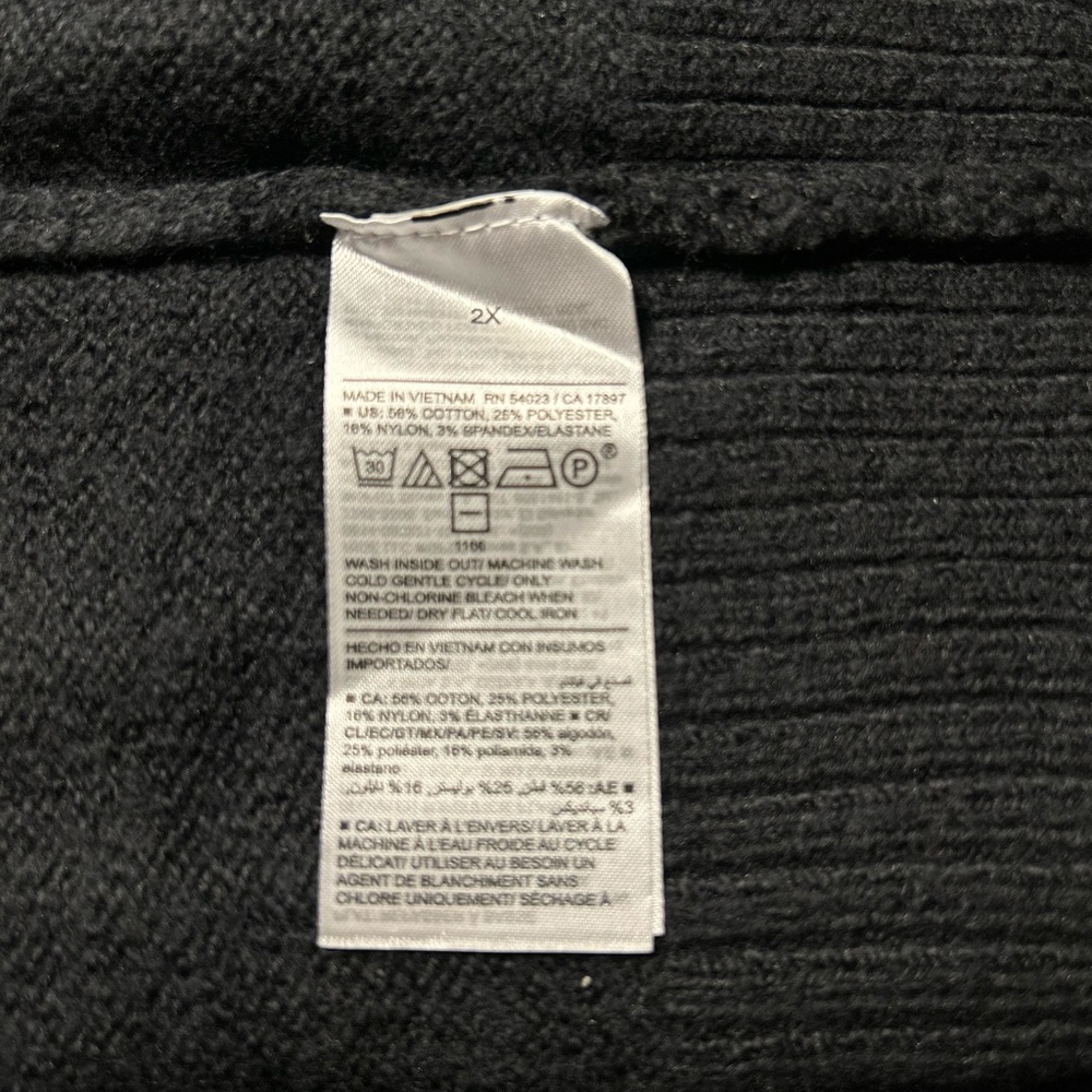 Old Navy Women's SoSoft Black Turtleneck Sweater Women’s Plus Size 2X - Picture 4 of 5